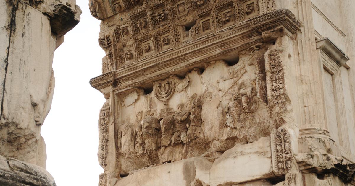 arch of titus sack of jerusalem
